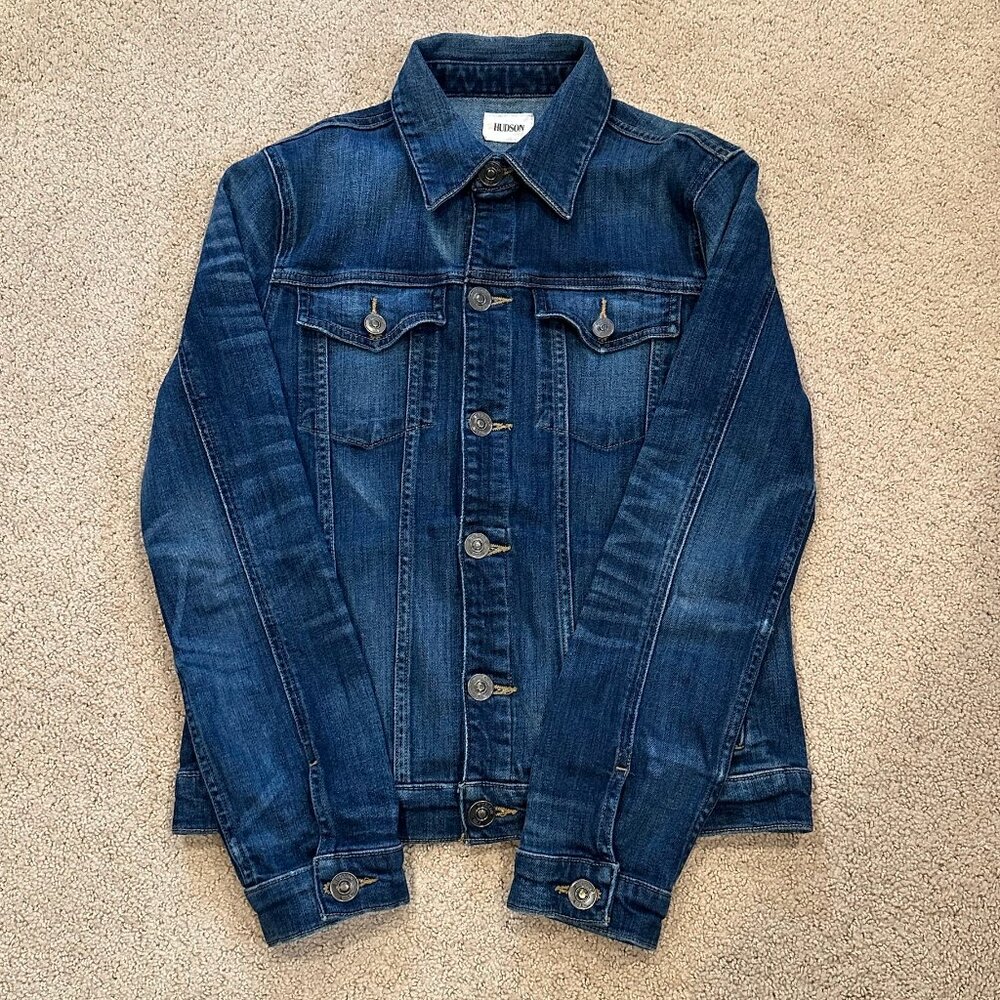 Hudson Trucker Denim Jean Jacket